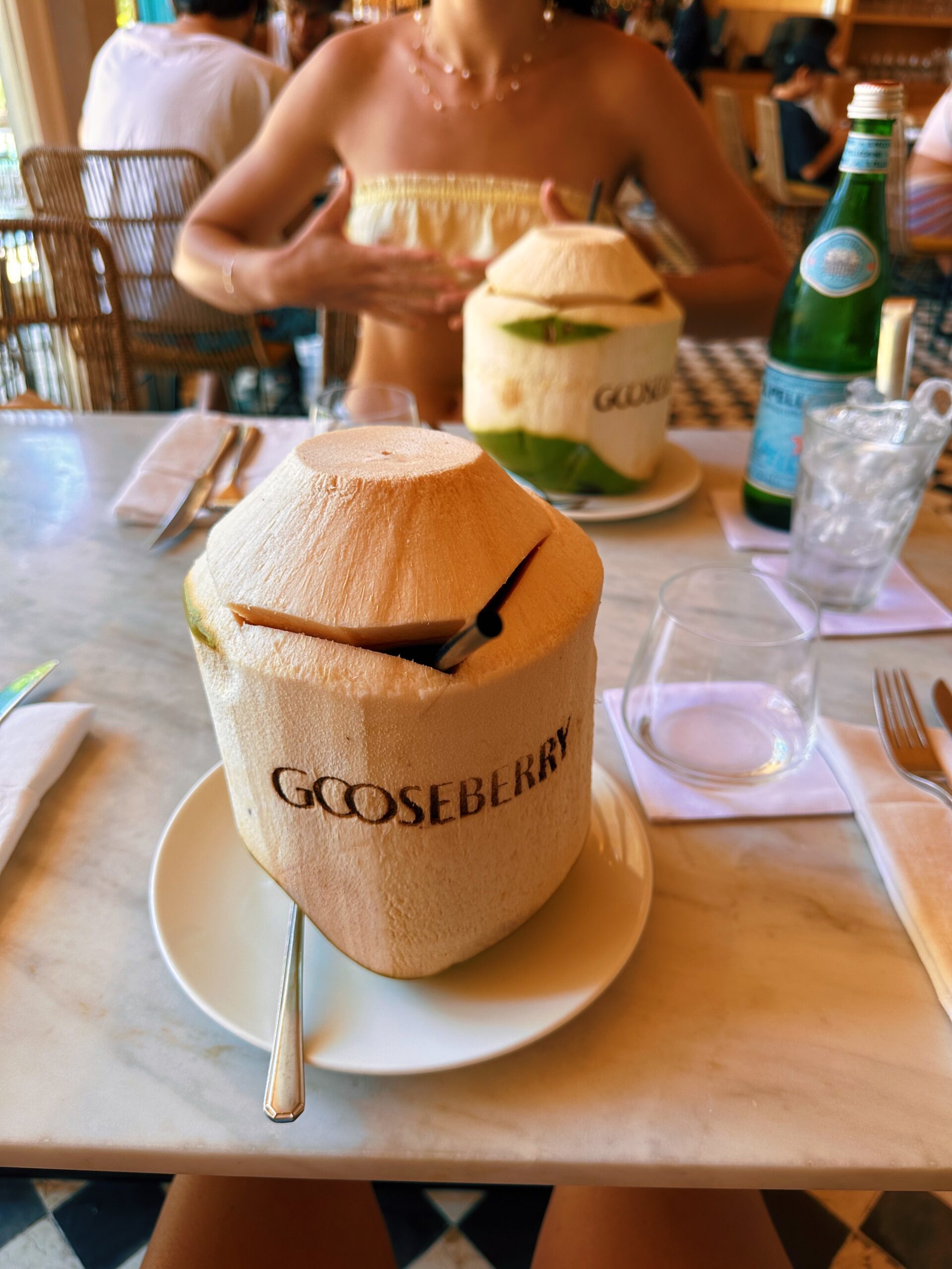 Coconut at Gooseberry for lunch or breakfast