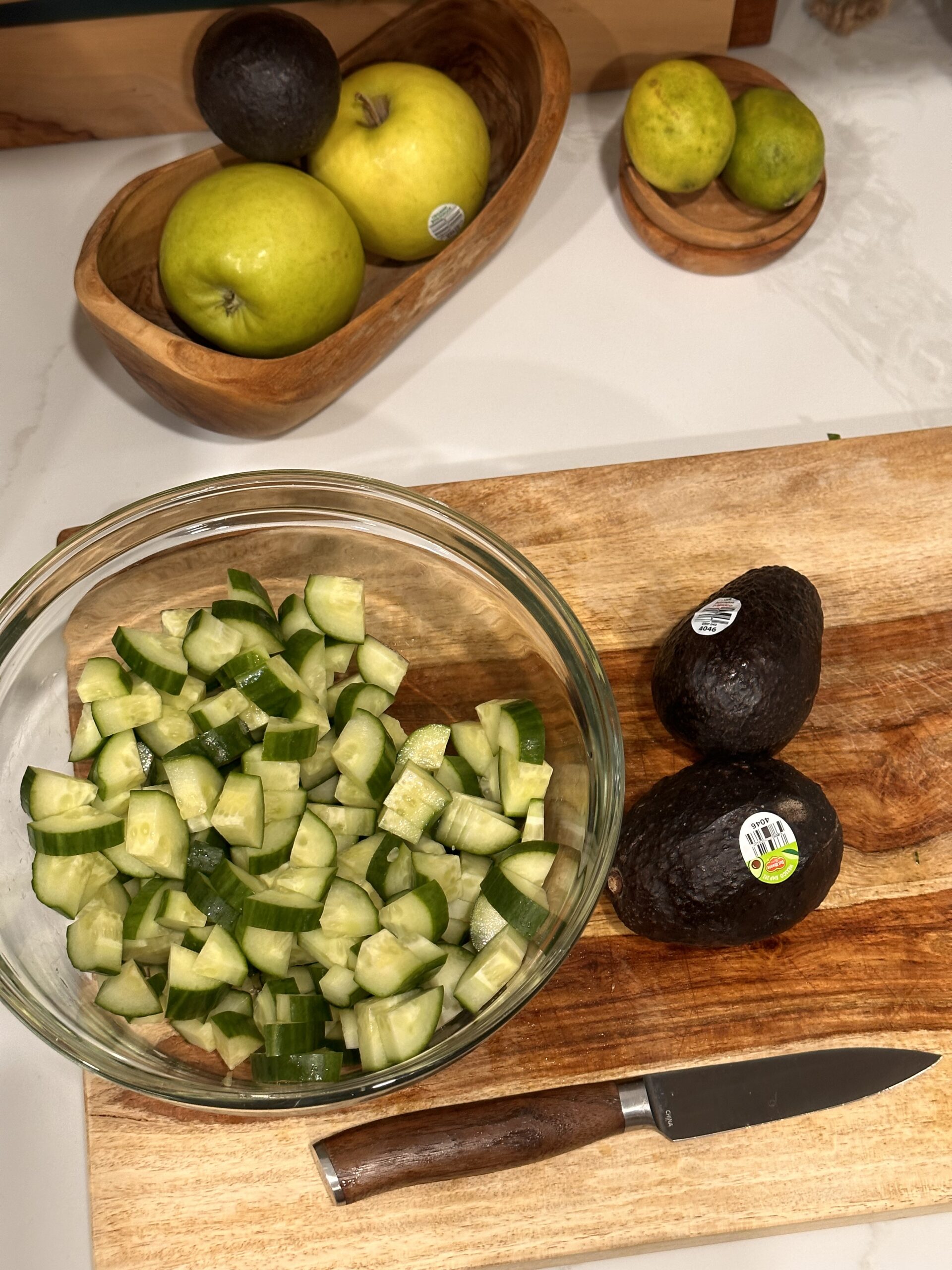 chopped avocado